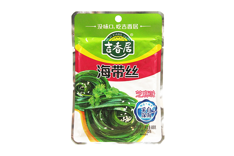 JIXIANGJU KELP STRIPS SESAME 80G